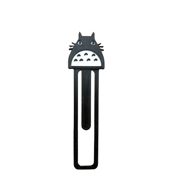 Cute Totoro Bookmark - Durable Plastic Bookmark for Books and Journals
