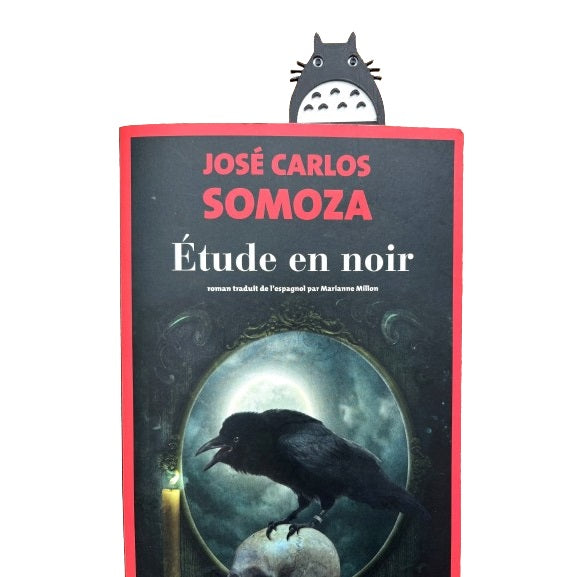Cute Totoro Bookmark - Durable Plastic Bookmark for Books and Journals