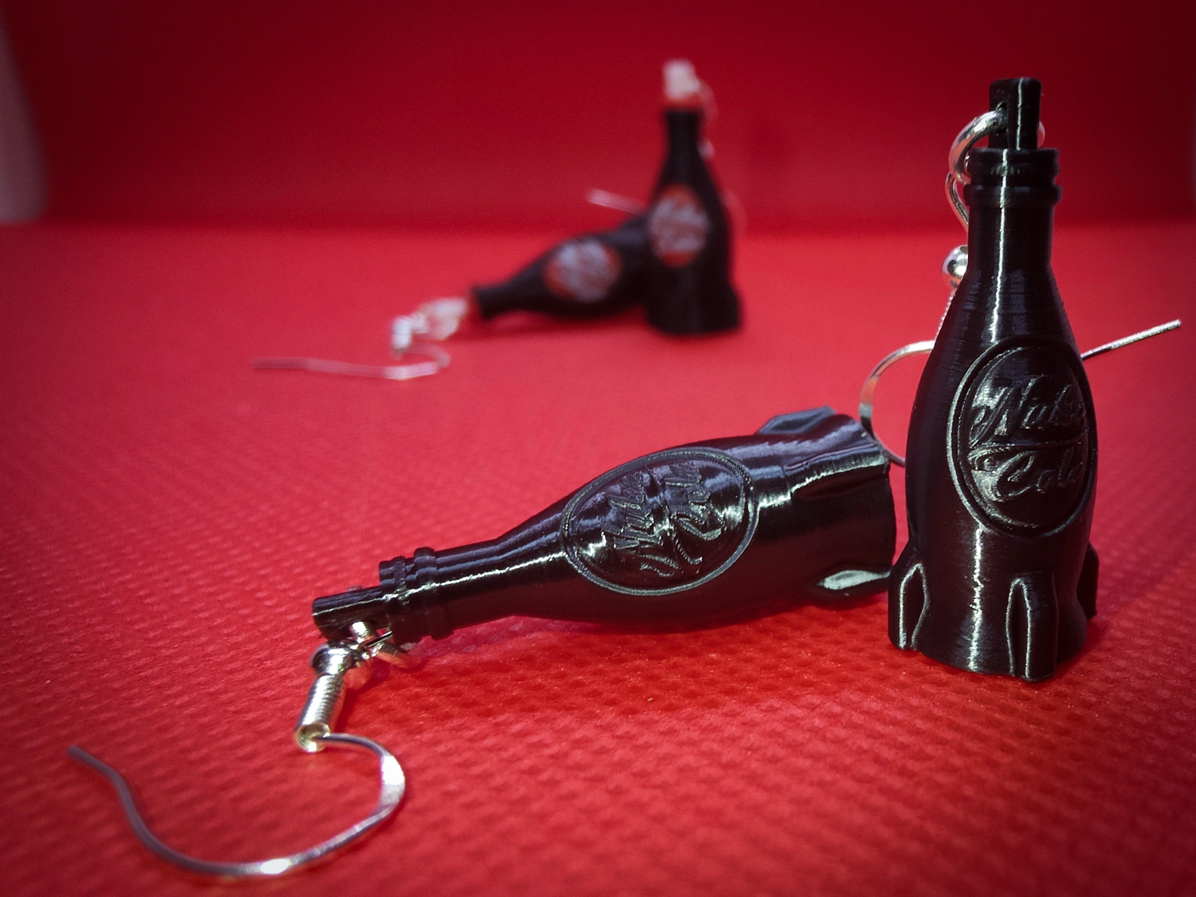 Nuka Cola Bottle Earrings – Unique & Fun Gamer-Inspired Jewelry