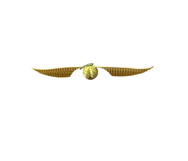 Snitch Golden Christmas Tree Ornaments – Plastic Festive Holiday Decor