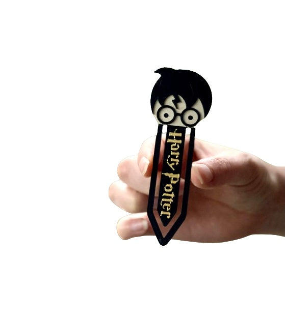 Harry Potter-Themed Bookmark - Durable Plastic Bookmark for Books and Journals