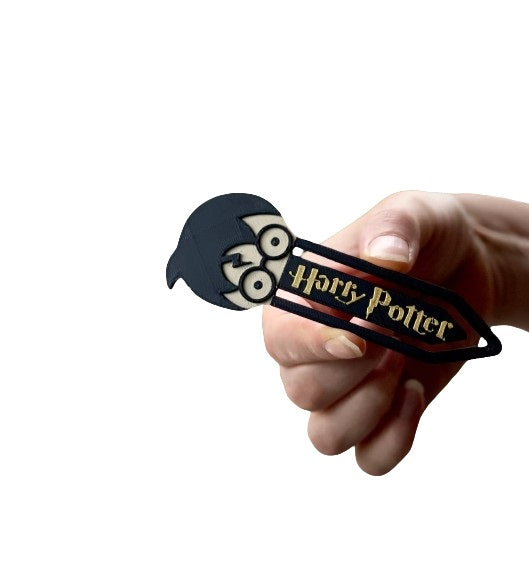 Harry Potter-Themed Bookmark - Durable Plastic Bookmark for Books and Journals