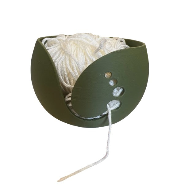 Yarn Bowl – Plastic | Convenient Wool Yarn Bowl for Smooth Knitting Tool