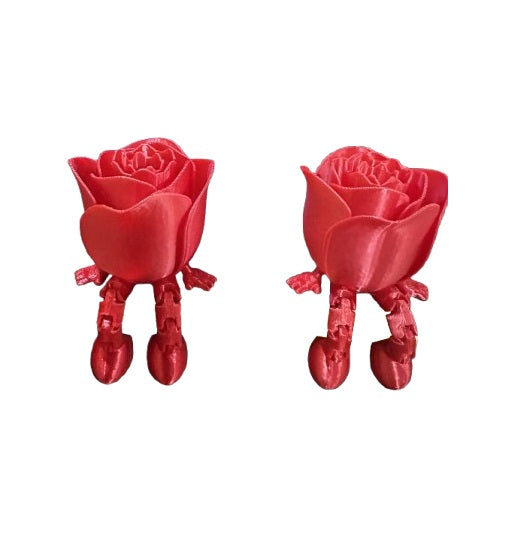 Articulated Rose - Valentine's Day Table Decor Item for Gift | Romantic and Unique Decor