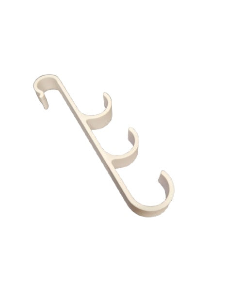 Triple Towel Hook for Bathroom Radiator – Space-Saving Design for Drying