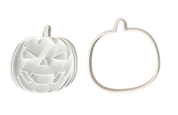 Halloween Cookie Cutters and Stamps - Witch Hat and Pumpkin Cookie Cutters