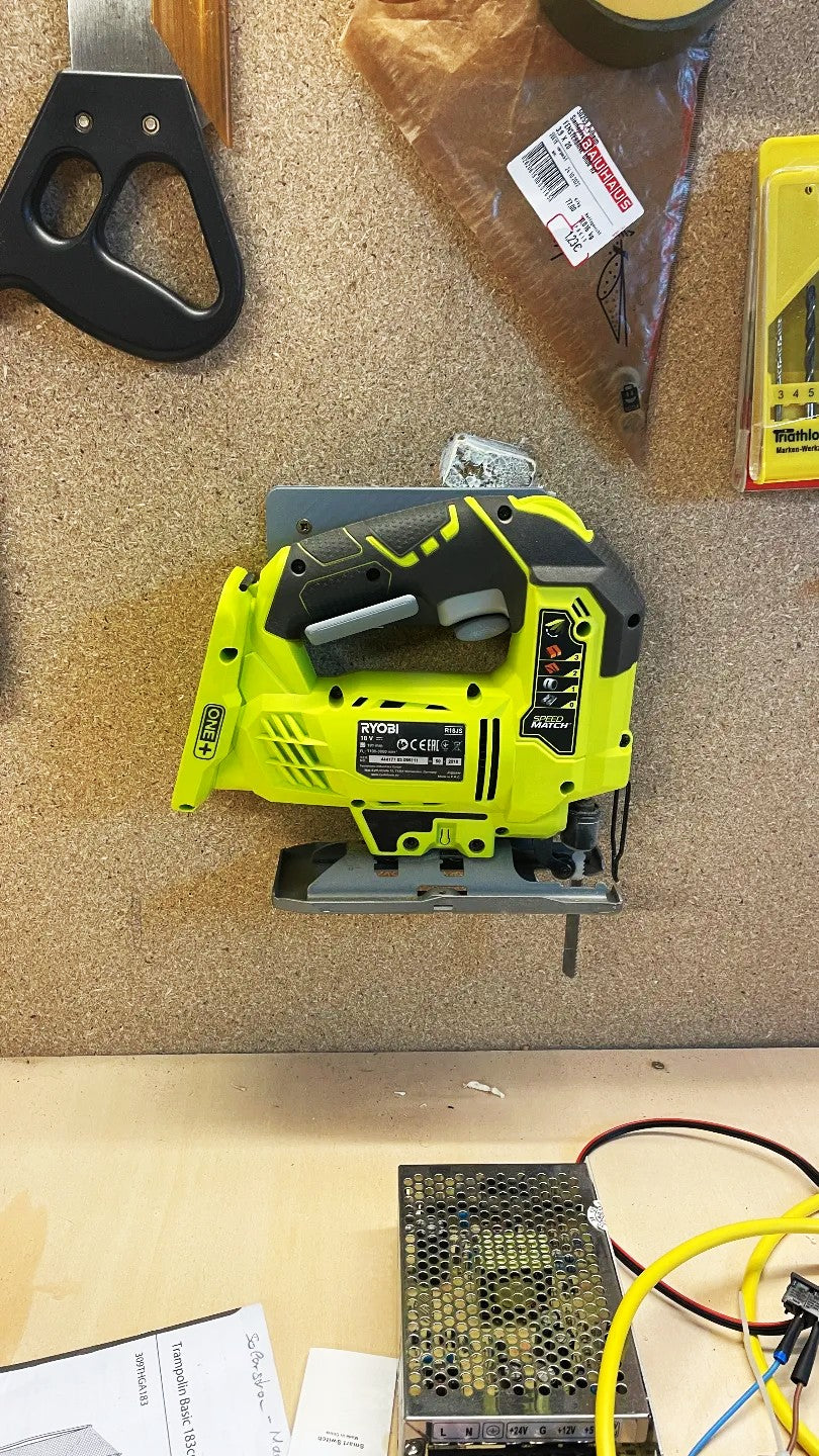 Wall Mount for Ryobi Jig Saw Wandhalter - Heavy Duty Storage Bracket for Jigsaw