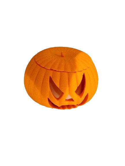 Halloween Pumpkin -Small Size Pumpkin Ornament for LED Tealight - Jack o lantern