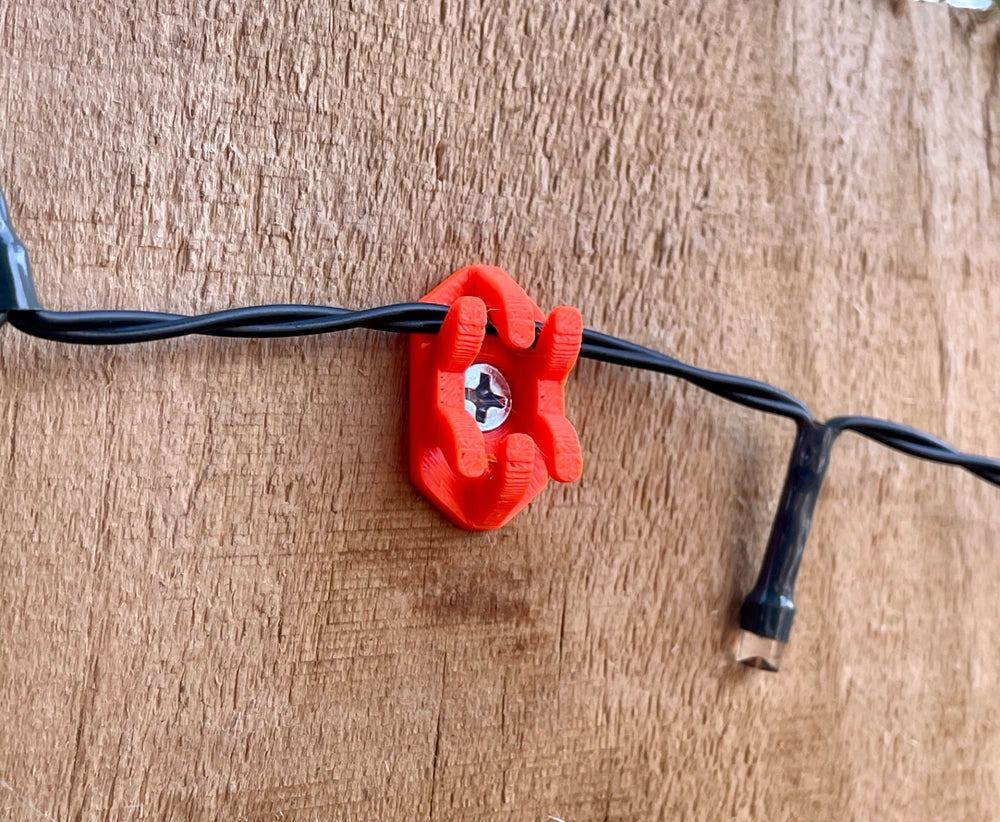 Fairy Light Garden Fence Mount - 10 Hooks Illuminate Your Outdoor Space with Ease
