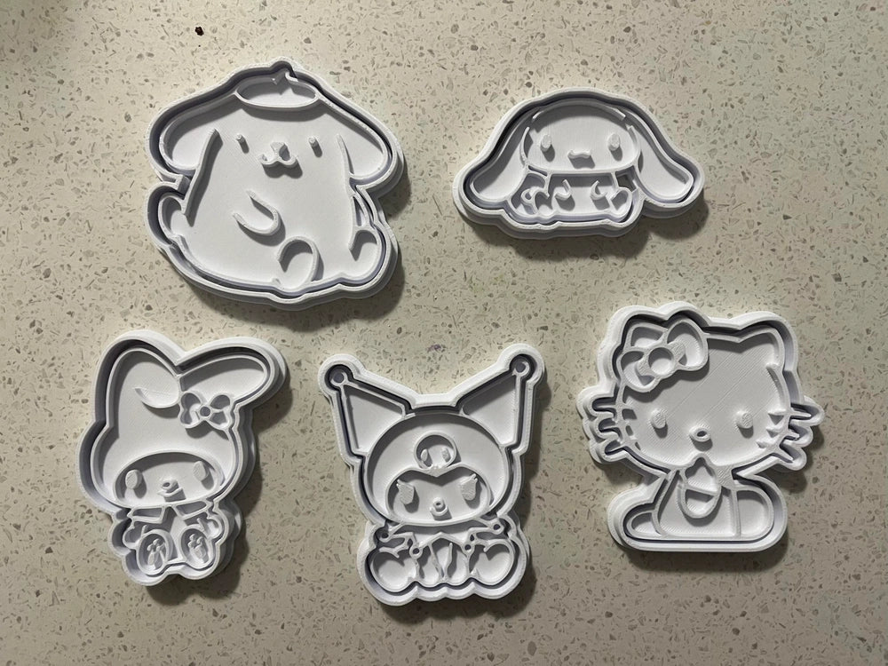 Sanrio Cookie Cutters - Create Adorable Treats Cookie with our Sanrio Cutter-White