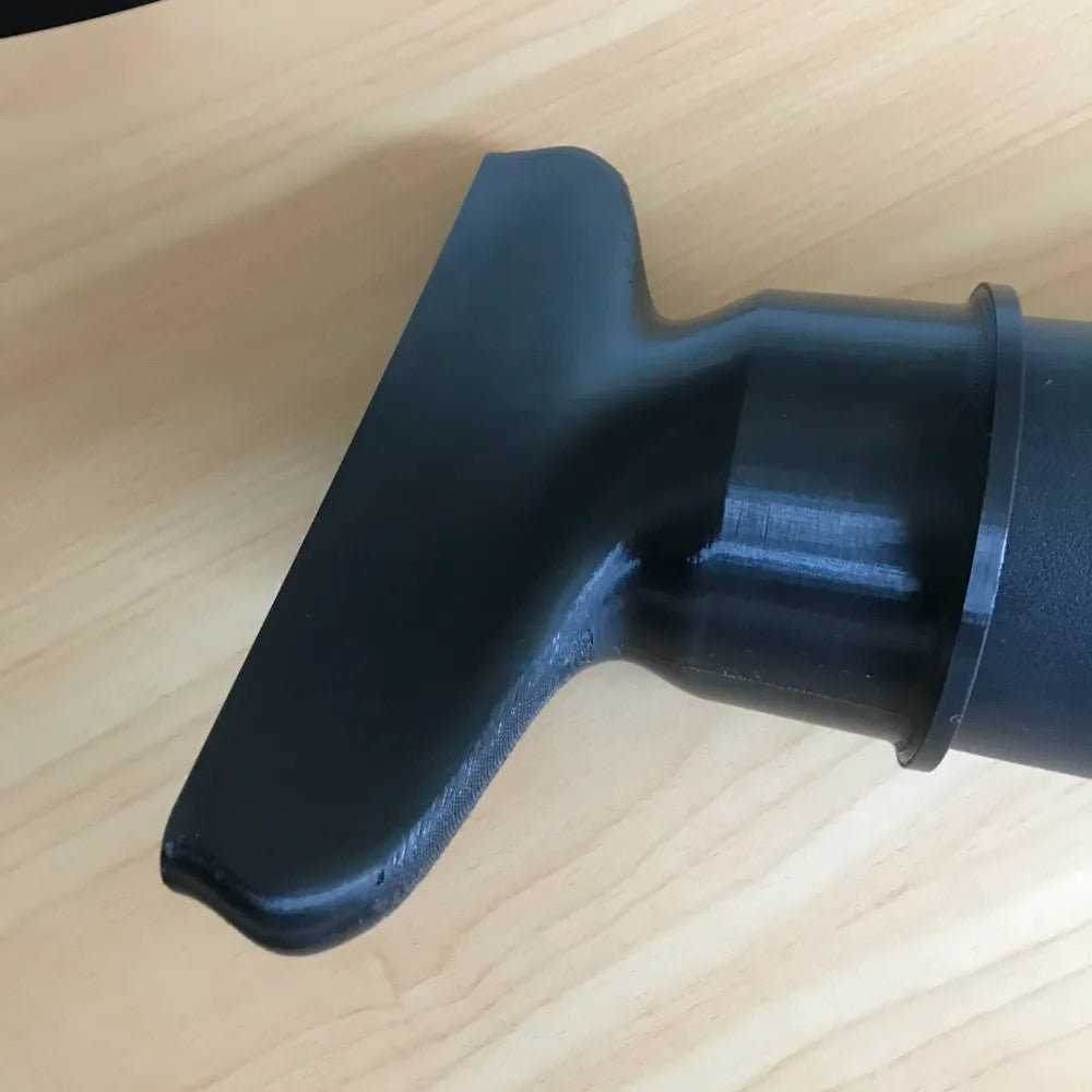 Flat Nozzle Attachment for Milwaukee M18 Compact Blower – Wide Airflow - Black