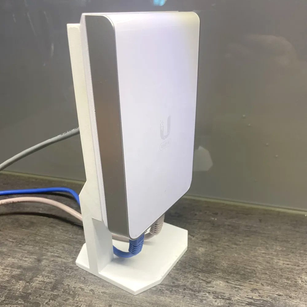 U6-IW Ubiquiti In-Wall Stand – Durable Plastic Wall Mount Bracket - White