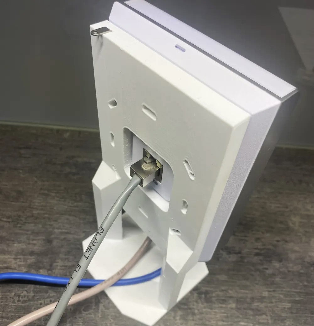 U6-IW Ubiquiti In-Wall Stand – Durable Plastic Wall Mount Bracket - White