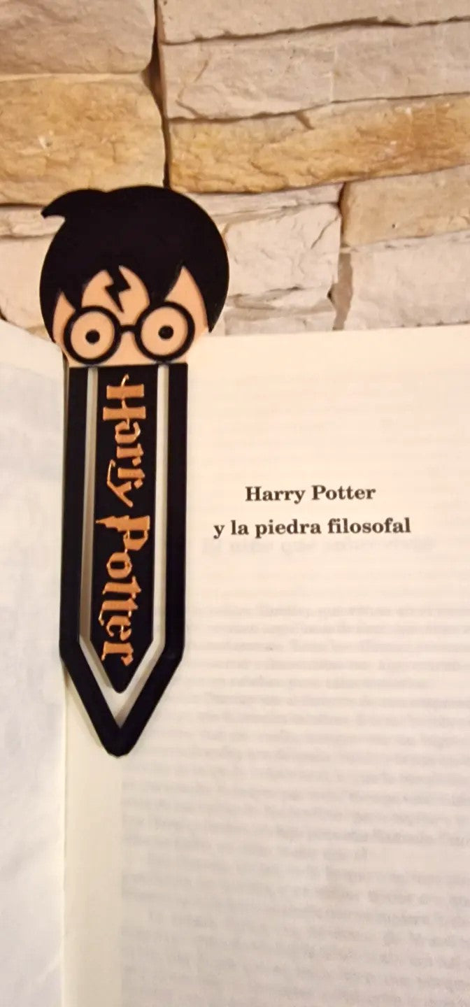 Harry Potter-Themed Bookmark - Durable Plastic Bookmark for Books and Journals