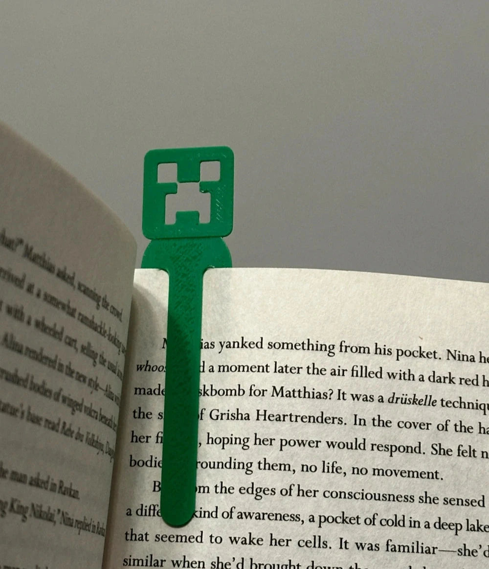 Bookmark - 3 Pcs Minecraft Bookmarks - Perfect Companion for Your Reading Adventure