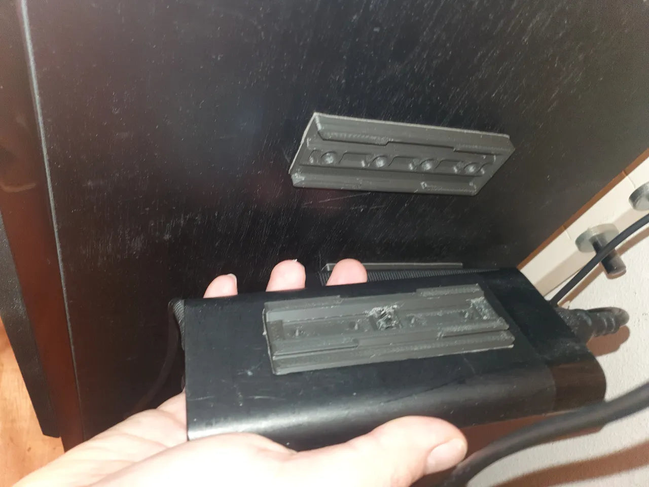 Wall Mounted Sliding Holder for Extension Holder (Screws Not Included)