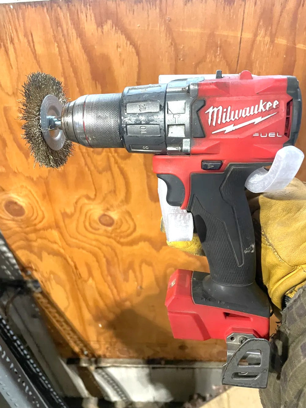 Milwaukee M12 Wall Mounted Drill Holder – Compact & Secure Storage for Your Tools