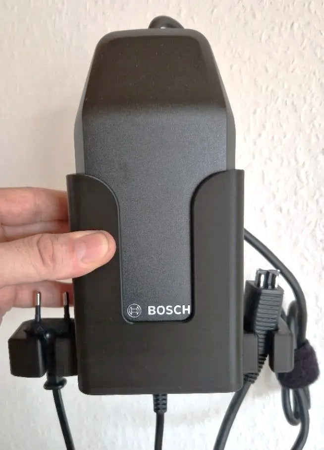 Wall Mount Holder for Bosch 4A E-Bike Charger BPC3400 – Secure Storage Bracket
