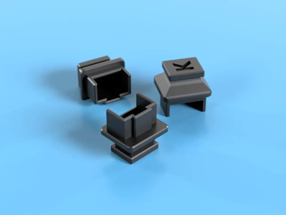 Ethernet Dust Cover for RJ45 Port – Network Protector Plug for Unused LAN Ports