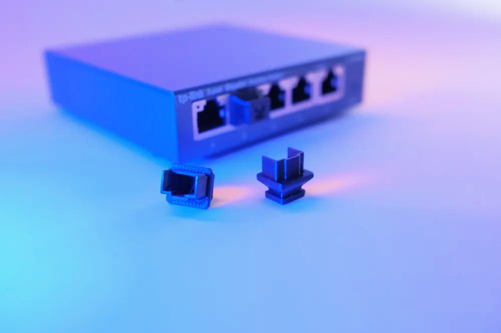 Ethernet Dust Cover for RJ45 Port – Network Protector Plug for Unused LAN Ports