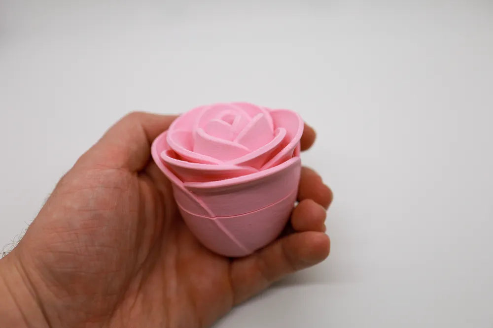 Rose Ring Box for Valentine's Day - Plastic | Valentine's Day Special Ring Box