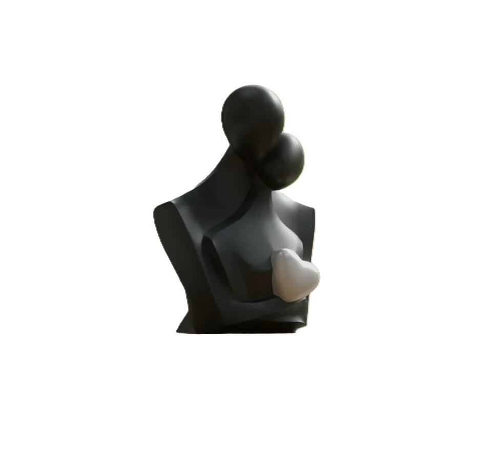 COUPLE IN LOVE Gift Elegant Home Decor for Valentine's Day - Plastic | Mini Sculpture for Gift
