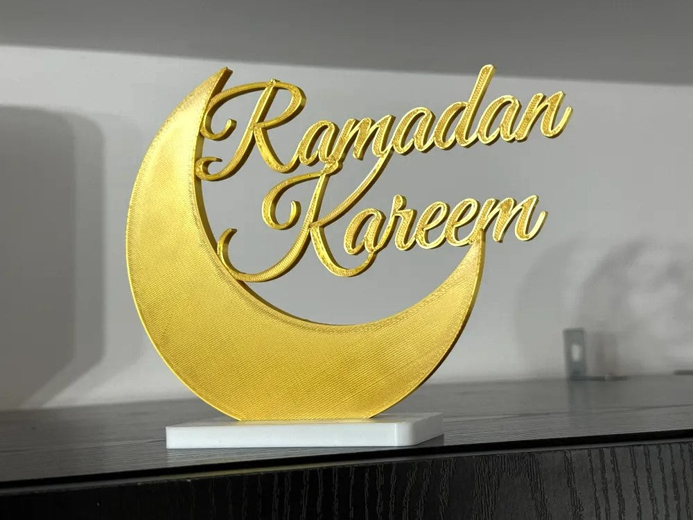 Ramadan Kareem Decor for Table – Elegant Tabletop Decoration for Ramadan