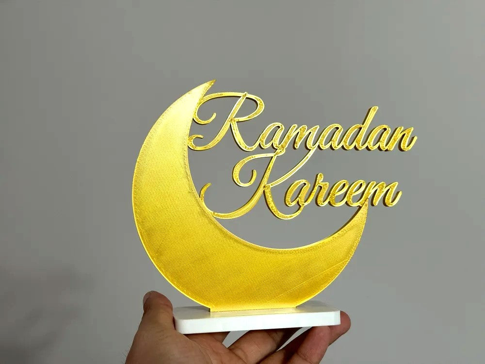 Ramadan Kareem Decor for Table – Elegant Tabletop Decoration for Ramadan