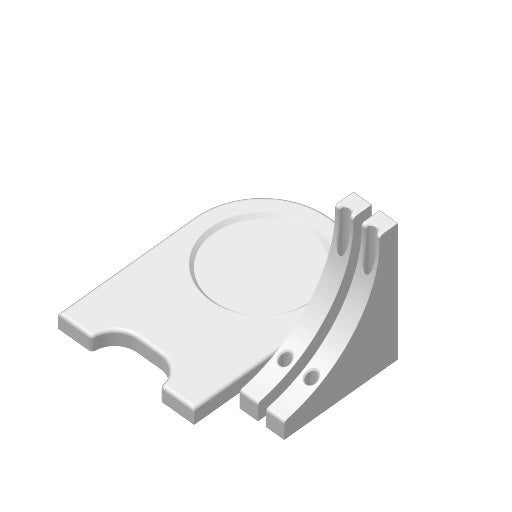 Wall Shelf for TP-Link Deco WiFi Router – Plastic Floating Bracket - White