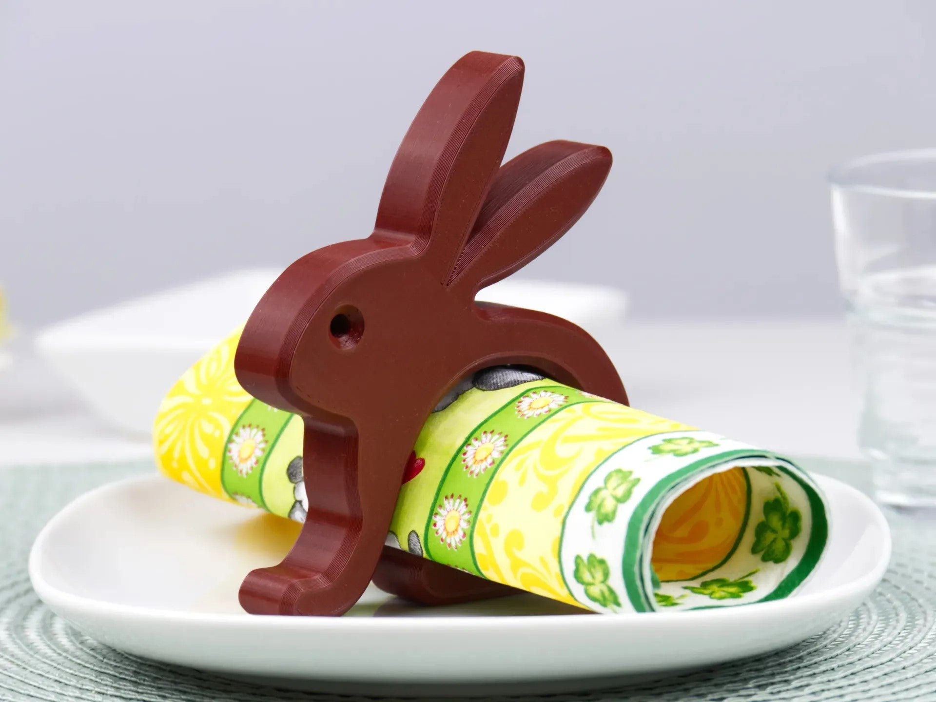 Easter Bunny Table Napkin Holder - Adorable Spring Decor
