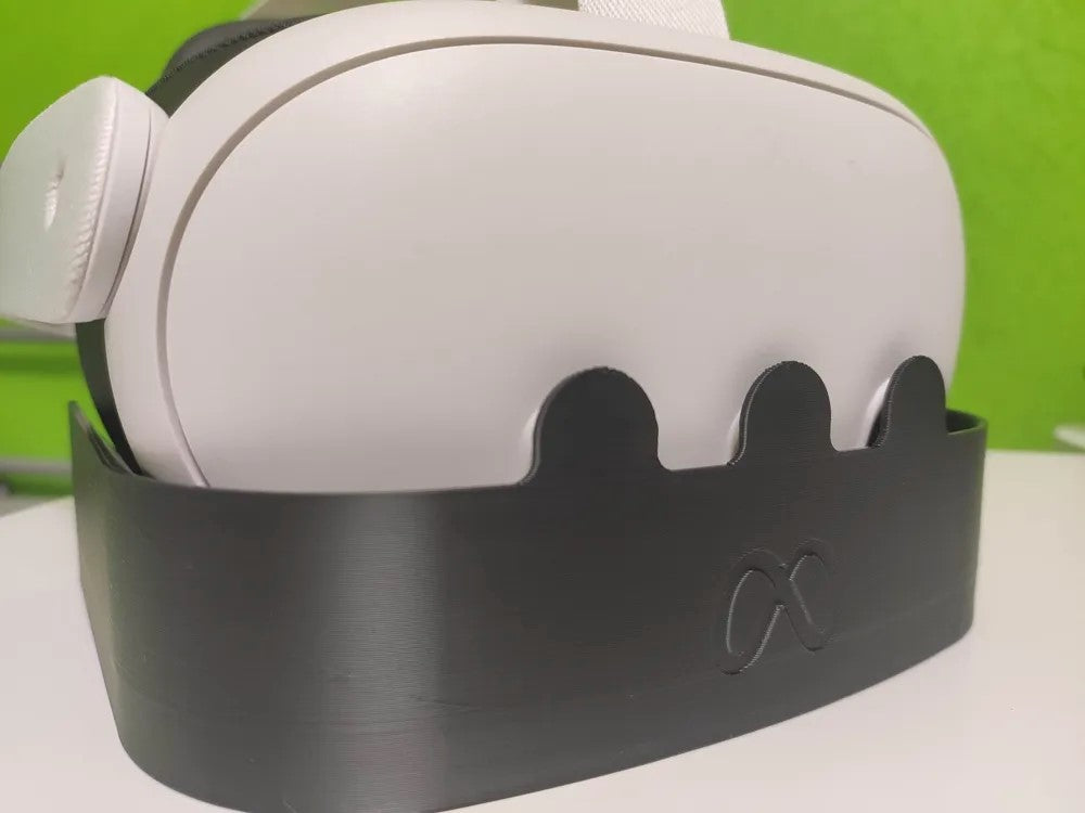 Meta Quest 3 Privacy + Controller Stand – Compact and Privacy Cover for VR Box