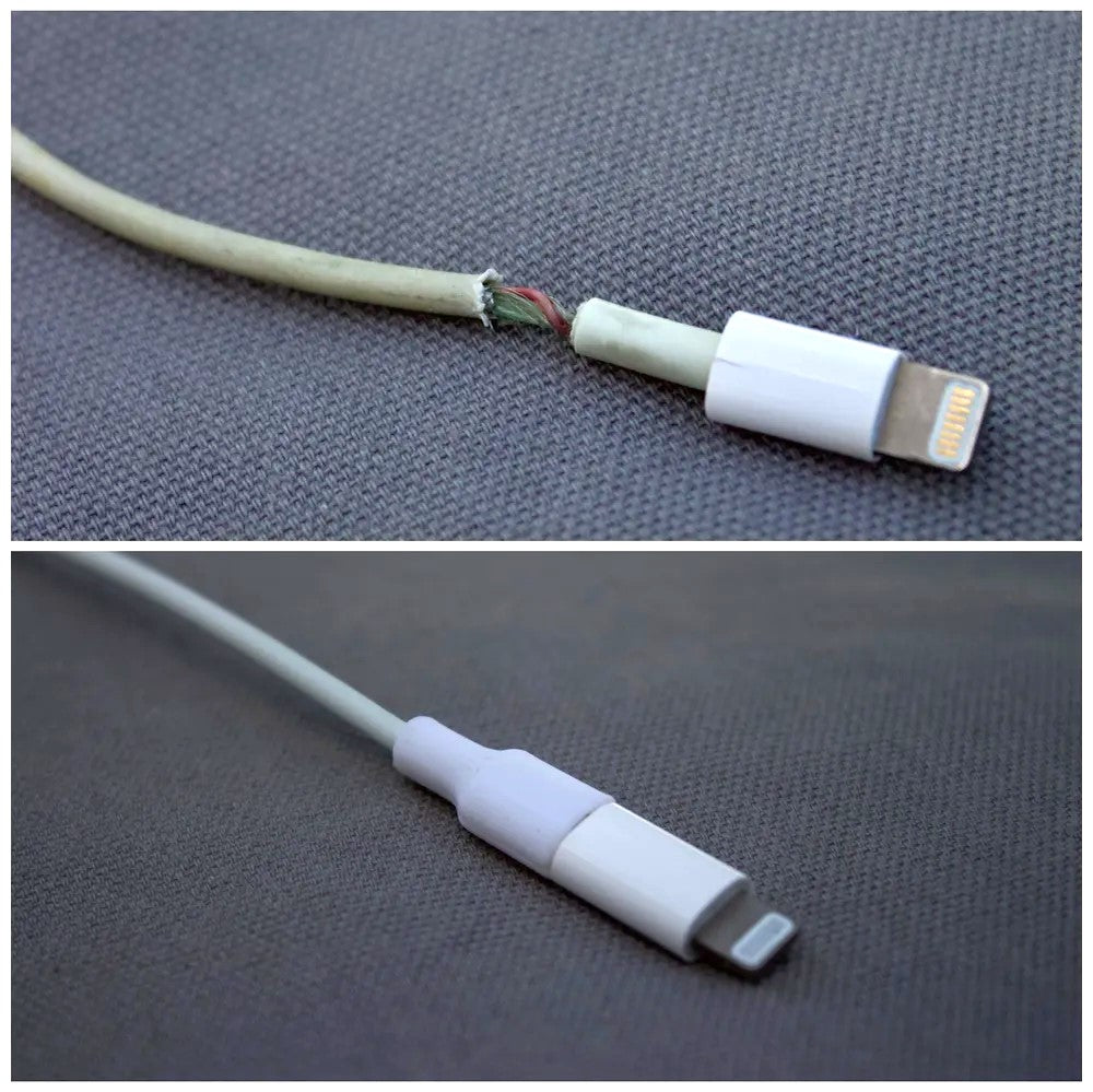 3 Pcs Cable Repair and Protector for Mobile Phone Charger –Rigid and Durable Fix