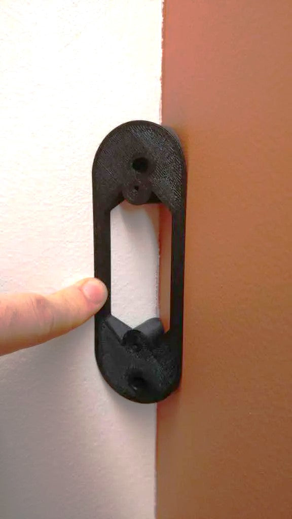 Reolink Doorbell 45 Degree Corner Wedge Mount – Durable Plastic Bracket