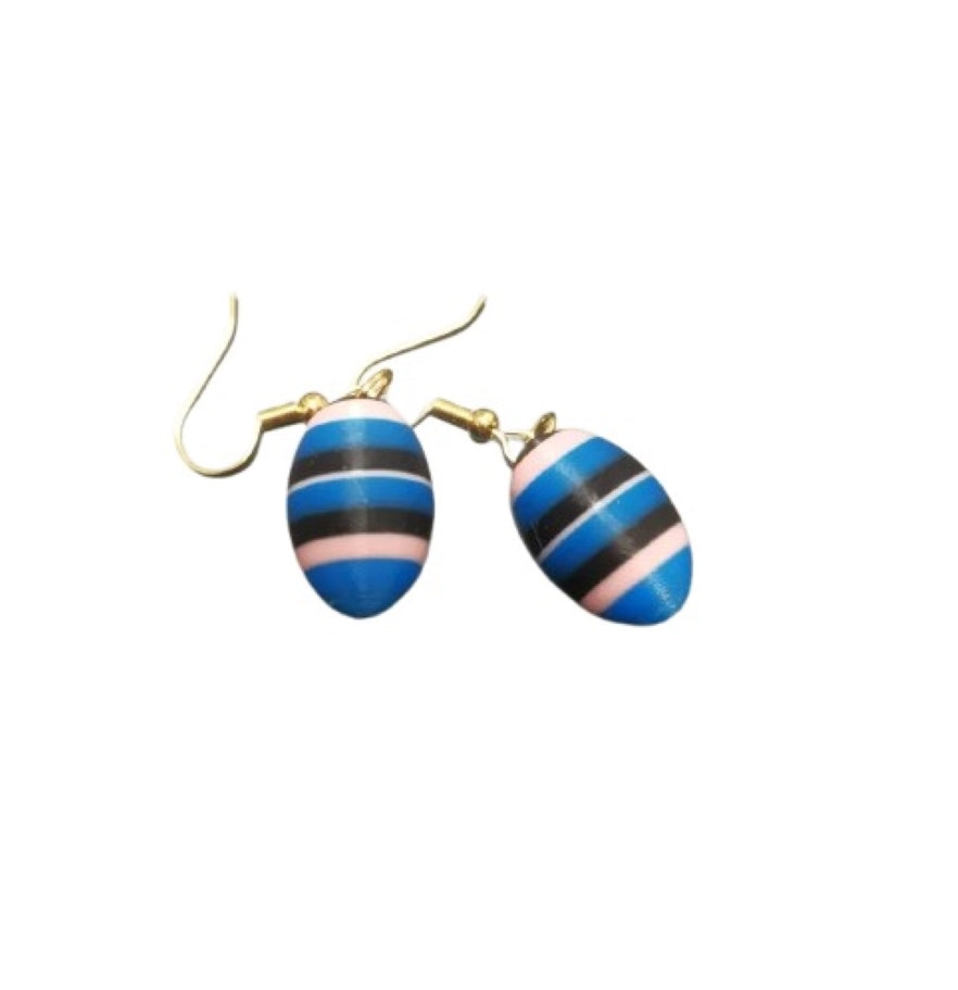 Cute Easter Egg Earrings - Unique Festive Jewelry - Perfect Spring Accessory
