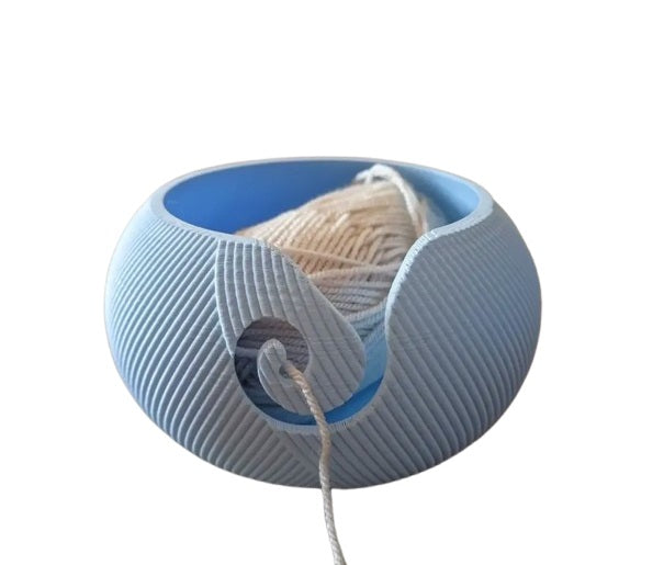 Yarn Bowl for Crocheting – Tangle-Free Yarn Holder Plastic Lightweight for Knitt