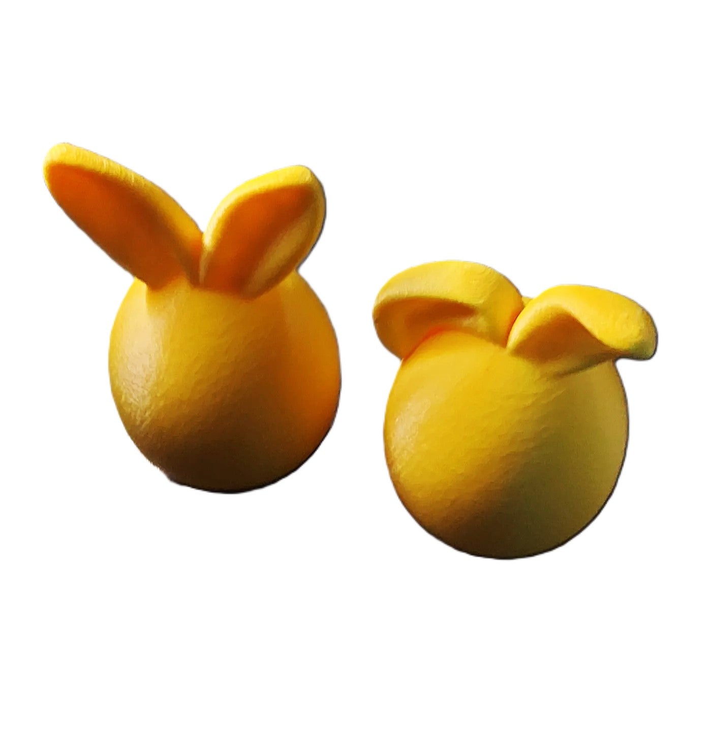 2 Pcs "Bunny Eggs" – Easter Eggs with Bunny Ears Table Decor Ornaments