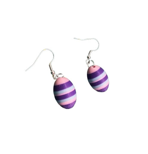 Cute Easter Egg Earrings - Unique Festive Jewelry - Perfect Spring Accessory