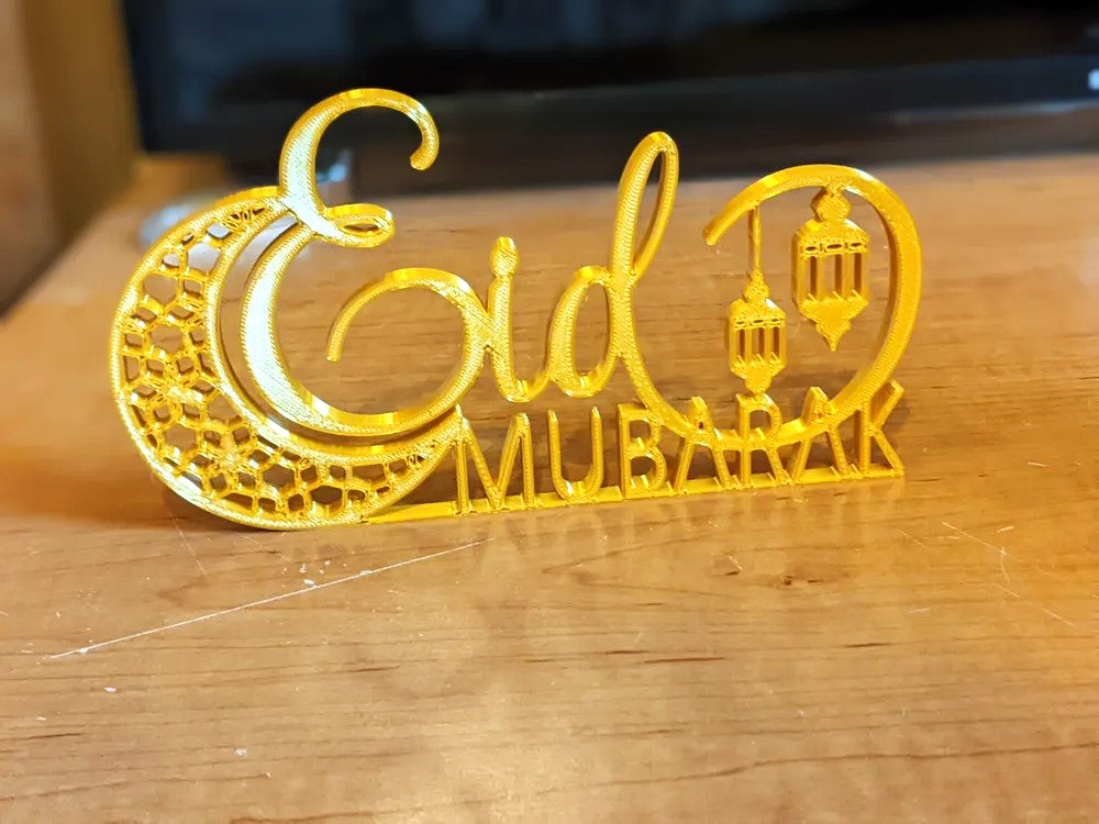 Eid Mubarak Decor for Table – Elegant Tabletop Decoration for Eid Celebrations