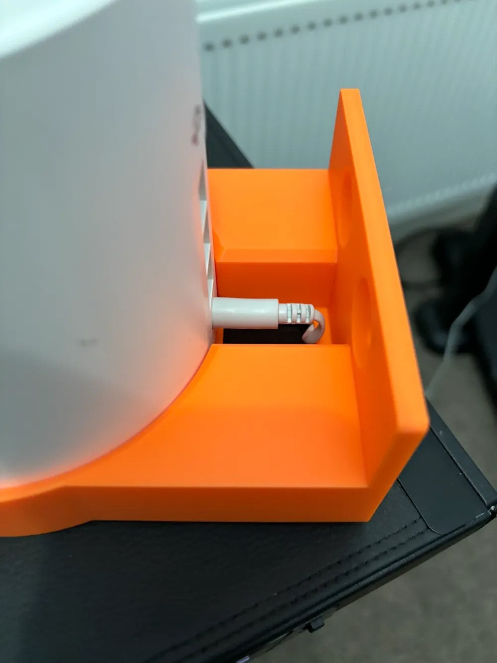 TP-Link Deco X50 Router Mount for Pegboard – Plastic Bracket for Organized Setup