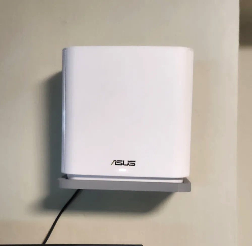 Wall Mount Bracket for ASUS ZenWiFi AX6600 – Secure Holder for Mesh Router