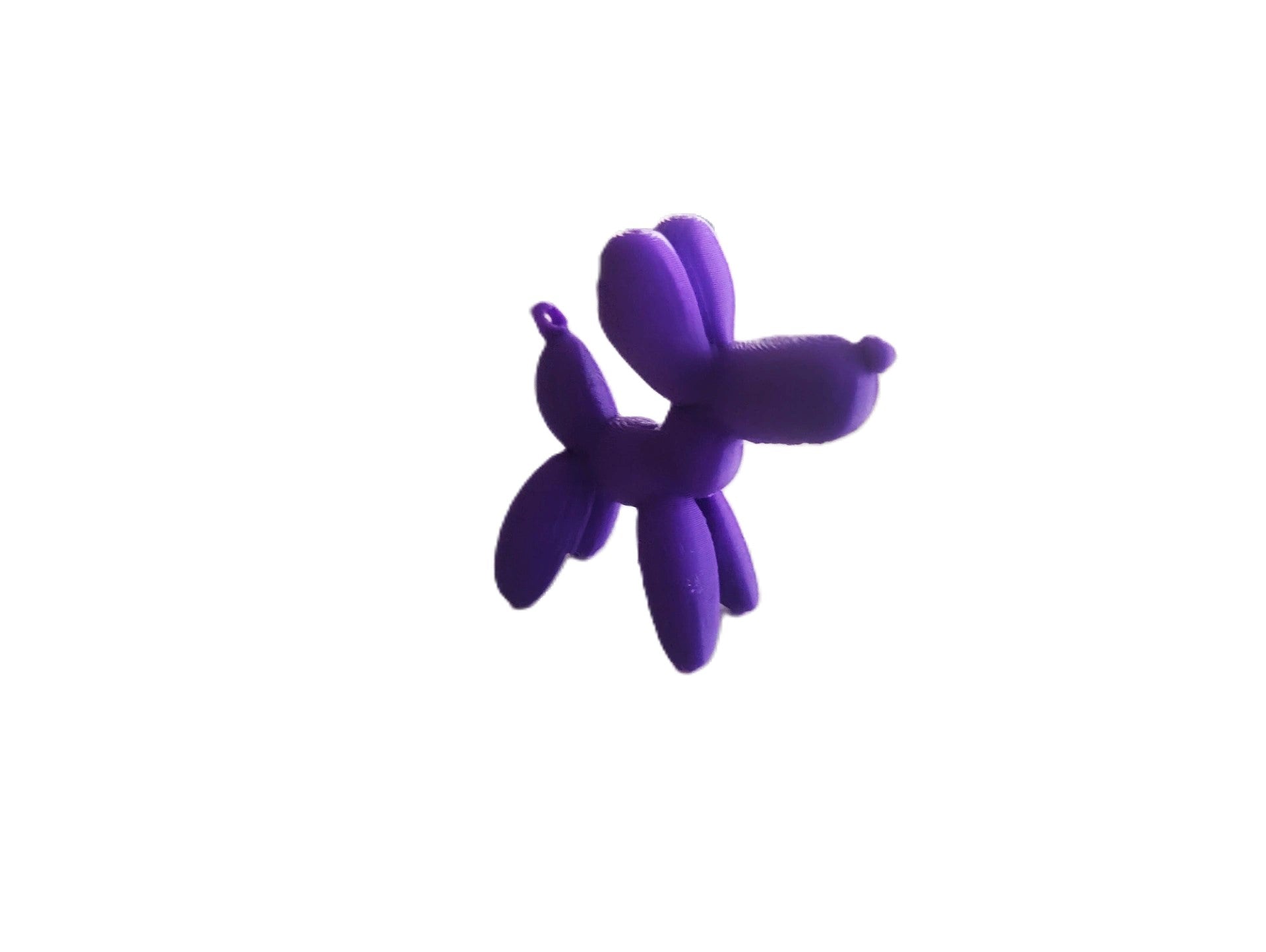 Balloon Dog Keychain - Cute Key Ring with Dog Motif, Pet, Car Key Ring