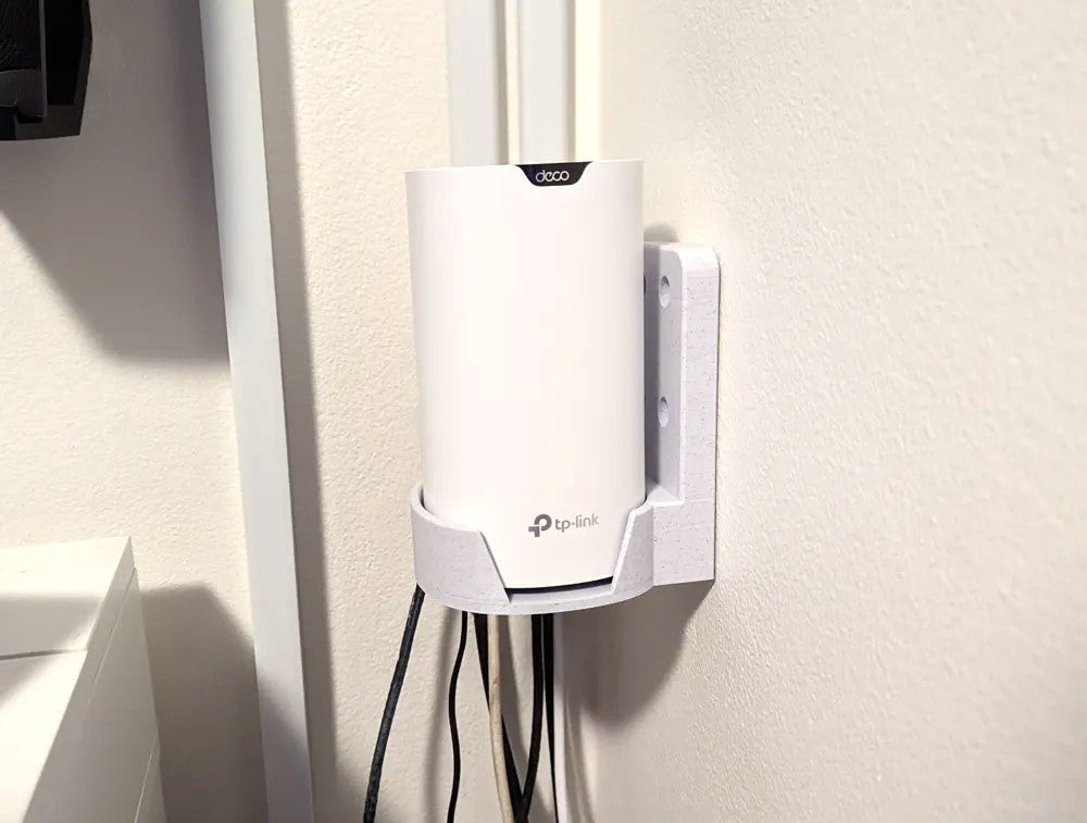 TP-Link Deco S4R Wall Mount – Plastic Bracket for Secure and Elevated Mount