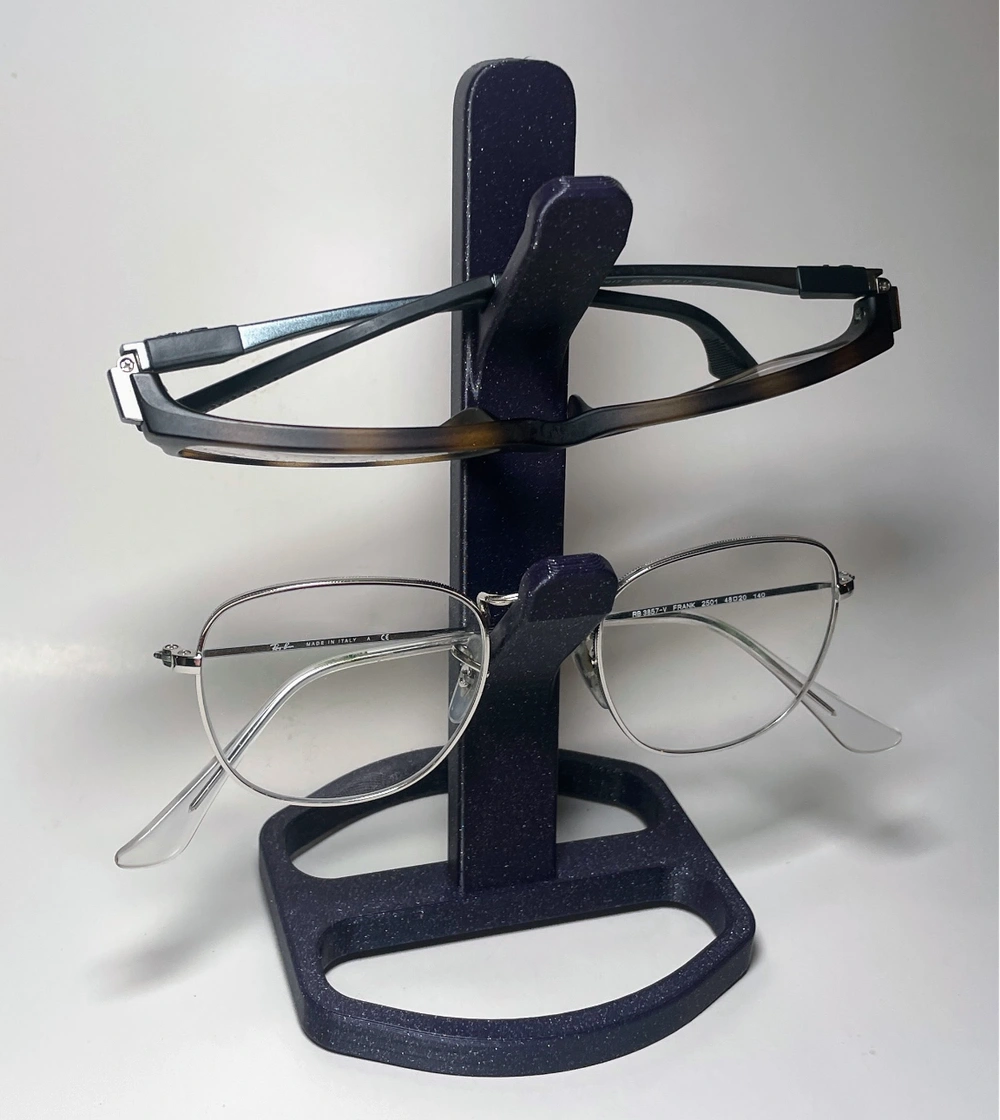 Dual Glasses Stand Plastic Glasses stand for Tabletops - Glasses Stand/Holder