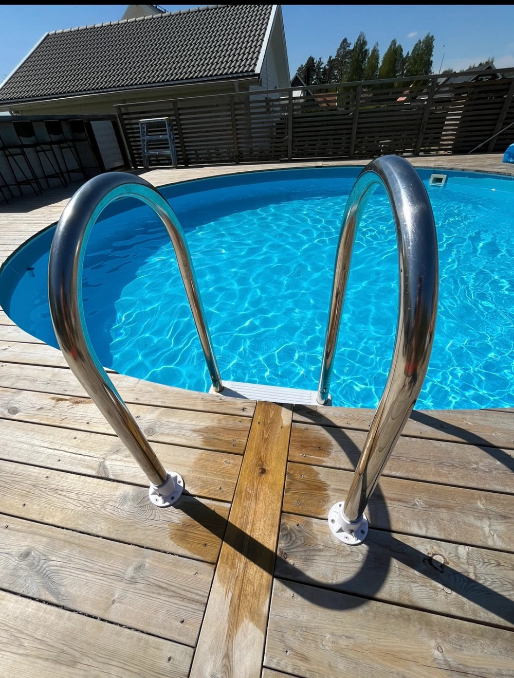 Pool Ladder Holder for tube 38mm - 2 Pcs Secure Storage Solution for Pool Ladder