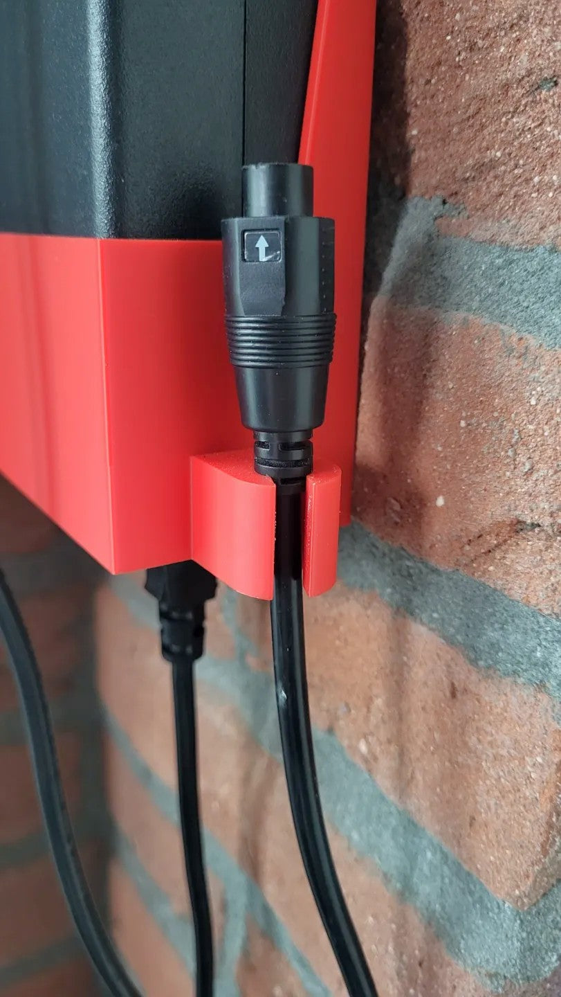 E-Bike Charger Wall Mount Holder – Universal Bracket for Secure and Tidy Storage