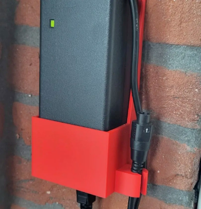 E-Bike Charger Wall Mount Holder – Universal Bracket for Secure and Tidy Storage