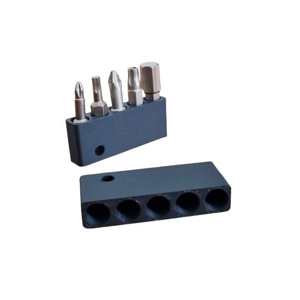 Driver Bit Holder - Compact and Durable Plastic Bit Organizer for Power Tools