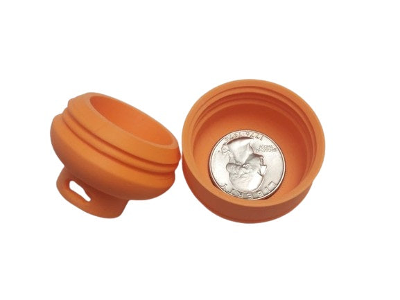 Gas Cylinder Stash Keychain - Keychain for Coin, Medicine and Vitamins