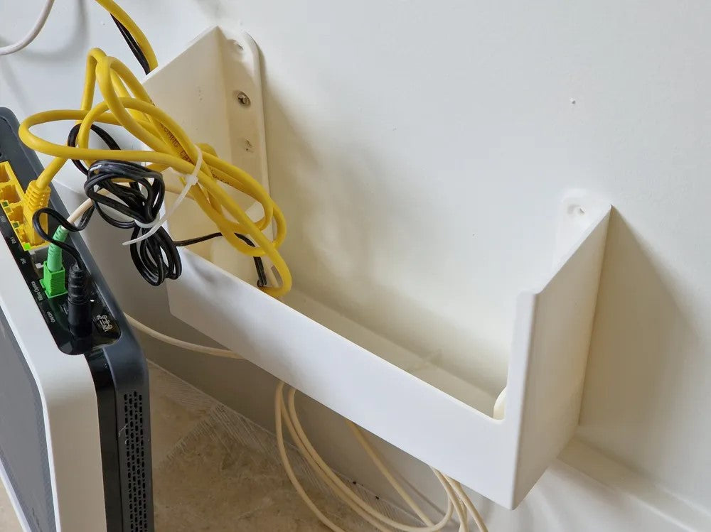 Movistar O2 Router Wall Mount – Custom Bracket for Secure Setup