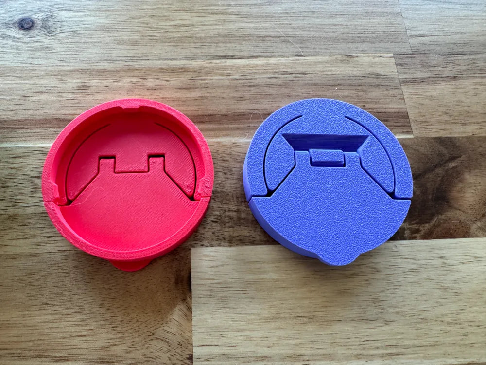 2 Pcs Snap-On Can Cap – Bug-Resistant Flip-Top Lid for Soda & Beer Cans